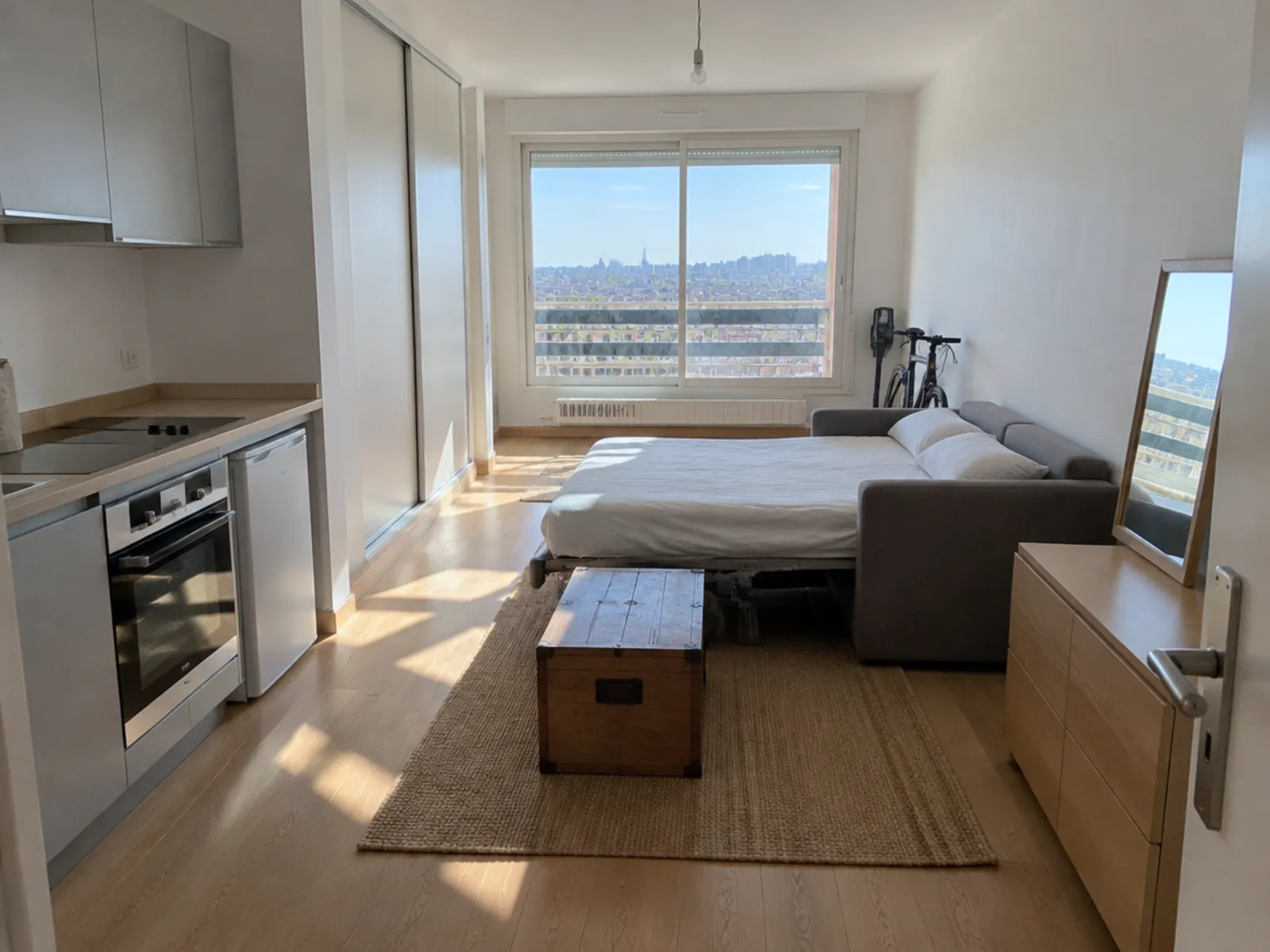 Appartement 1 pièce 18 m² à louer à Issy-les-Moulineaux