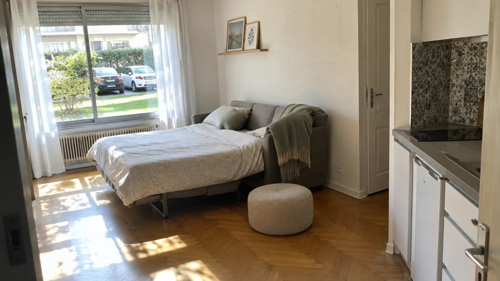 Appartement 1 pièce 17 m² meublé à louer à Lyon