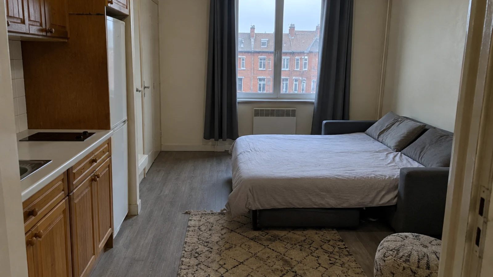 Appartement 1 pièce 17 m² meublé à louer à Lille