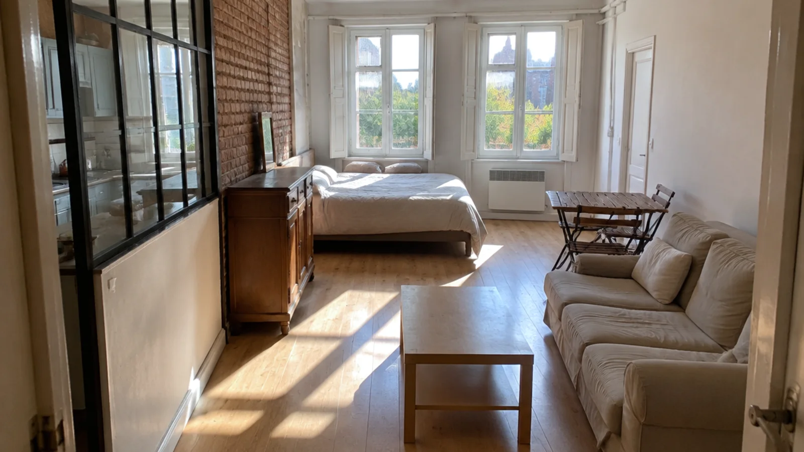 Appartement 1 pièce 27 m² meublé à louer à Lille